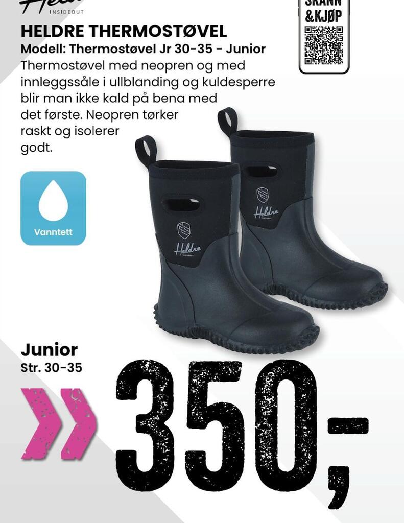 Sport Outlet Heldre thermostøvel tilbud