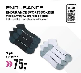 Sport Outlet Endurance sportssokker tilbud
