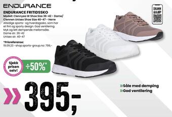 Sport Outlet Endurance fritidssko tilbud
