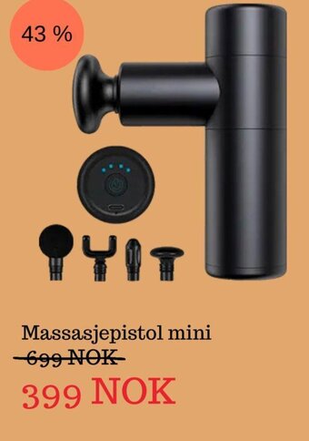 Teknikmagasinet Massasjepistol mini tilbud