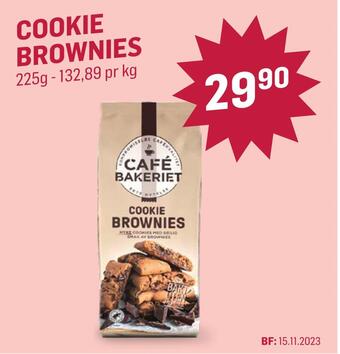 Holdbart Cookie brownies tilbud