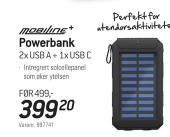 Thansen Powerbank tilbud