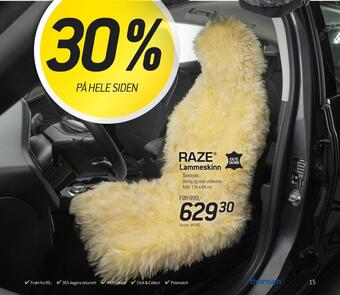 Thansen Lammeskinn tilbud