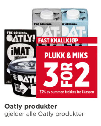 Meny Oatly produkter tilbud