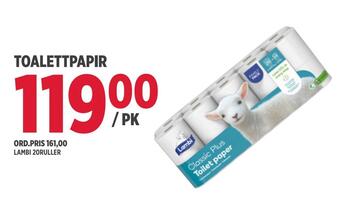 Jacobs Toalettpapir tilbud