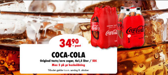 MaxiMat Svinesund COCA-COLA tilbud
