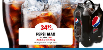Nordby Supermarket PEPSI MAX tilbud