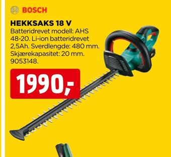 jem & fix Hekksaks 18 v tilbud