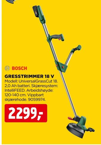jem & fix Gresstrimmer 18 v tilbud