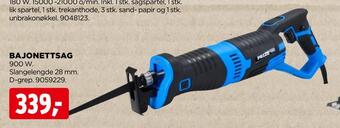 jem & fix Bajonettsag tilbud