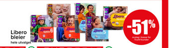 Spar Libero bleier tilbud