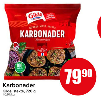 Spar Karbonader Gilde tilbud