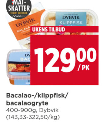 Bacalao-/klippfisk/ bacalaogryte