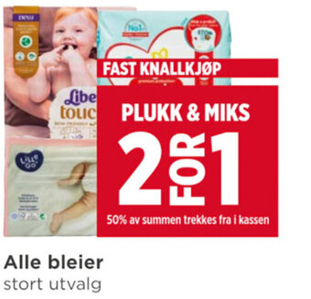 Meny Alle bleier tilbud