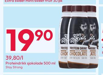 Gigaboks Proteindrikk sjokolade 500 ml tilbud