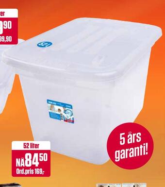 Europris Home box med lokk tilbud