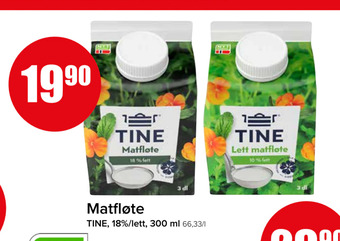 Spar Matfløte tilbud
