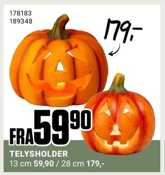 Europris Telysholder tilbud