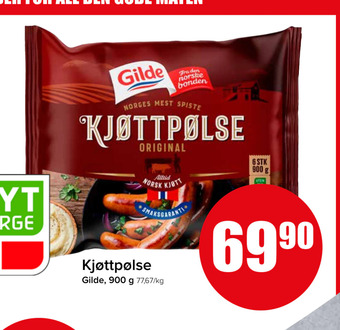 Spar Kjøttpølse tilbud