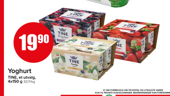 Spar Yoghurt tilbud