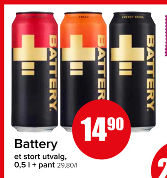 Spar Battery tilbud
