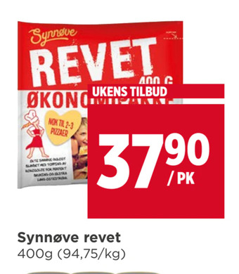 Meny Synnøve revet tilbud