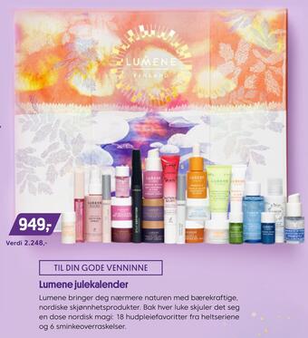 VITA Lumene julekalender tilbud