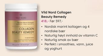 VITA Vild nord collagen beauty remedy tilbud