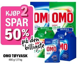 Coop Extra OMO TØYVASK tilbud