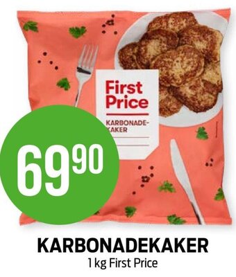 Kiwi KARBONADEKAKER 1 kg First Price tilbud