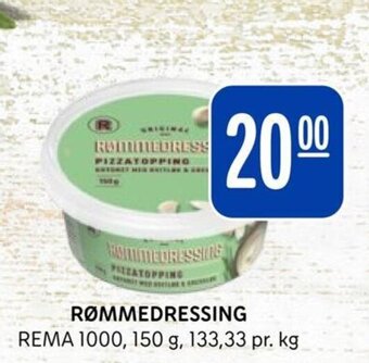 Rema 1000 RØMMEDRESSING tilbud