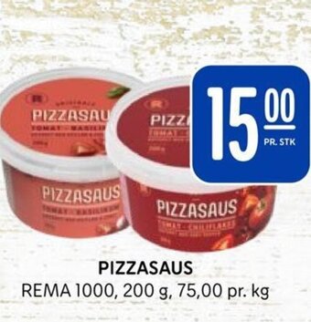 Rema 1000 PIZZASAUS tilbud