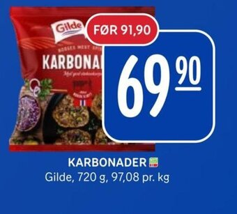 Rema 1000 KARBONADER Gilde tilbud