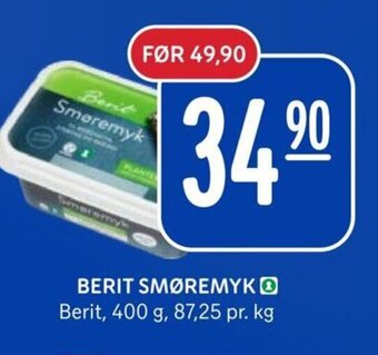 Rema 1000 BERIT SMØREMYK Berit tilbud