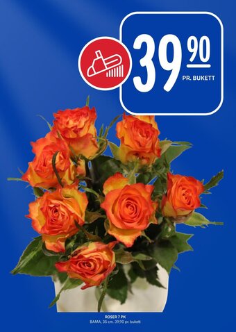 Rema 1000 ROSER 7 PK tilbud