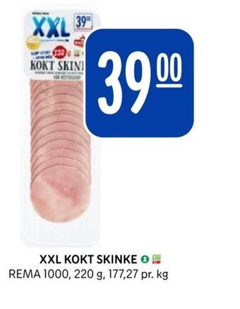 Rema 1000 XXL KOKT SKINKE REMA 1000 tilbud