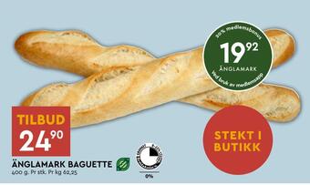 Coop Mega Änglamark baguette tilbud