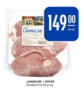 Rema 1000 Lammelår i skiver tilbud