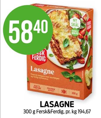 Kiwi Lasagne tilbud