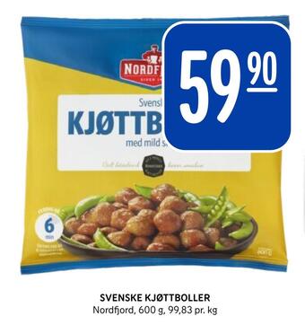 Rema 1000 Svenske kjøttboller tilbud