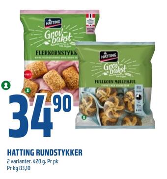Coop Obs Hatting rundstykker tilbud