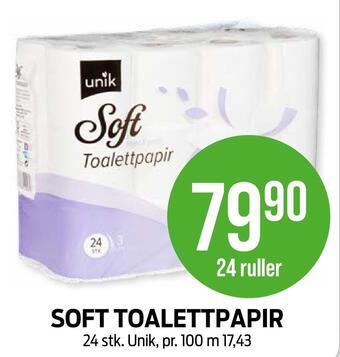 Kiwi Soft toalettpapir tilbud
