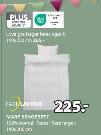 JYSK Mary sengesett tilbud