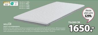 JYSK Gold t110 overmadrass tilbud