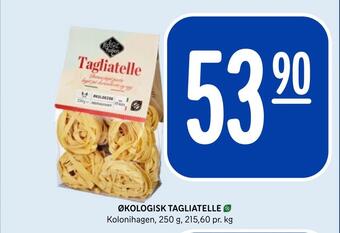 Rema 1000 Økologisk tagliatelle tilbud