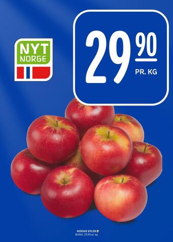 Rema 1000 Norske epler tilbud