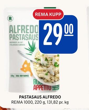Rema 1000 Pastasaus alfredo tilbud