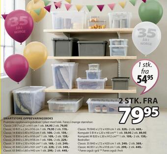 JYSK Smartstore oppbevaringsboks tilbud