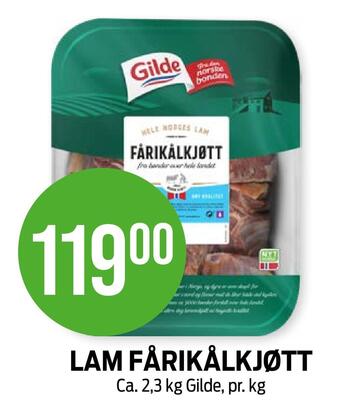 Kiwi Lam fårikålkjøtt tilbud
