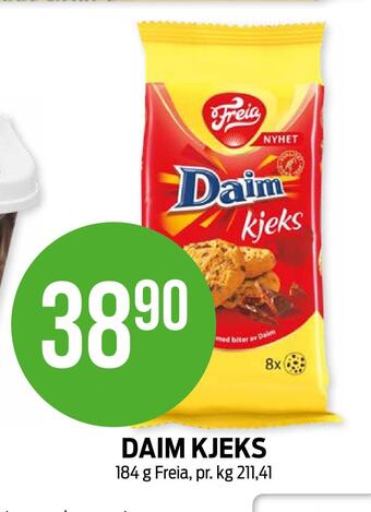 Kiwi Daim kjeks tilbud